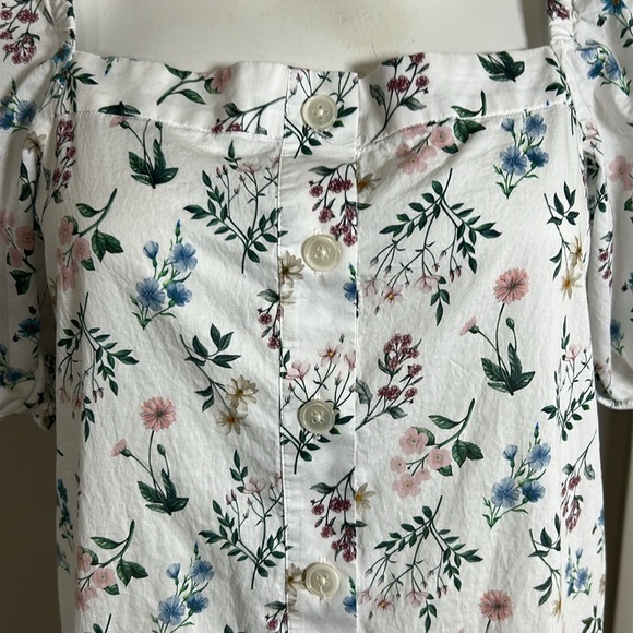 J Crew Cottage dress in Liberty Annelise floral midi puff sleeve sz S - Picture 5 of 13